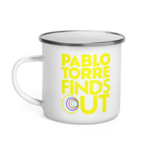 Pablo Torre Logo Enamel Mug