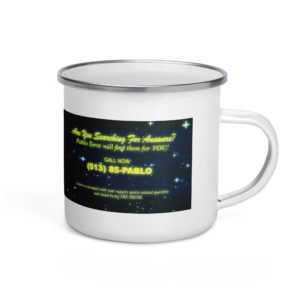 Pablo Torre Call Now Enamel Mug