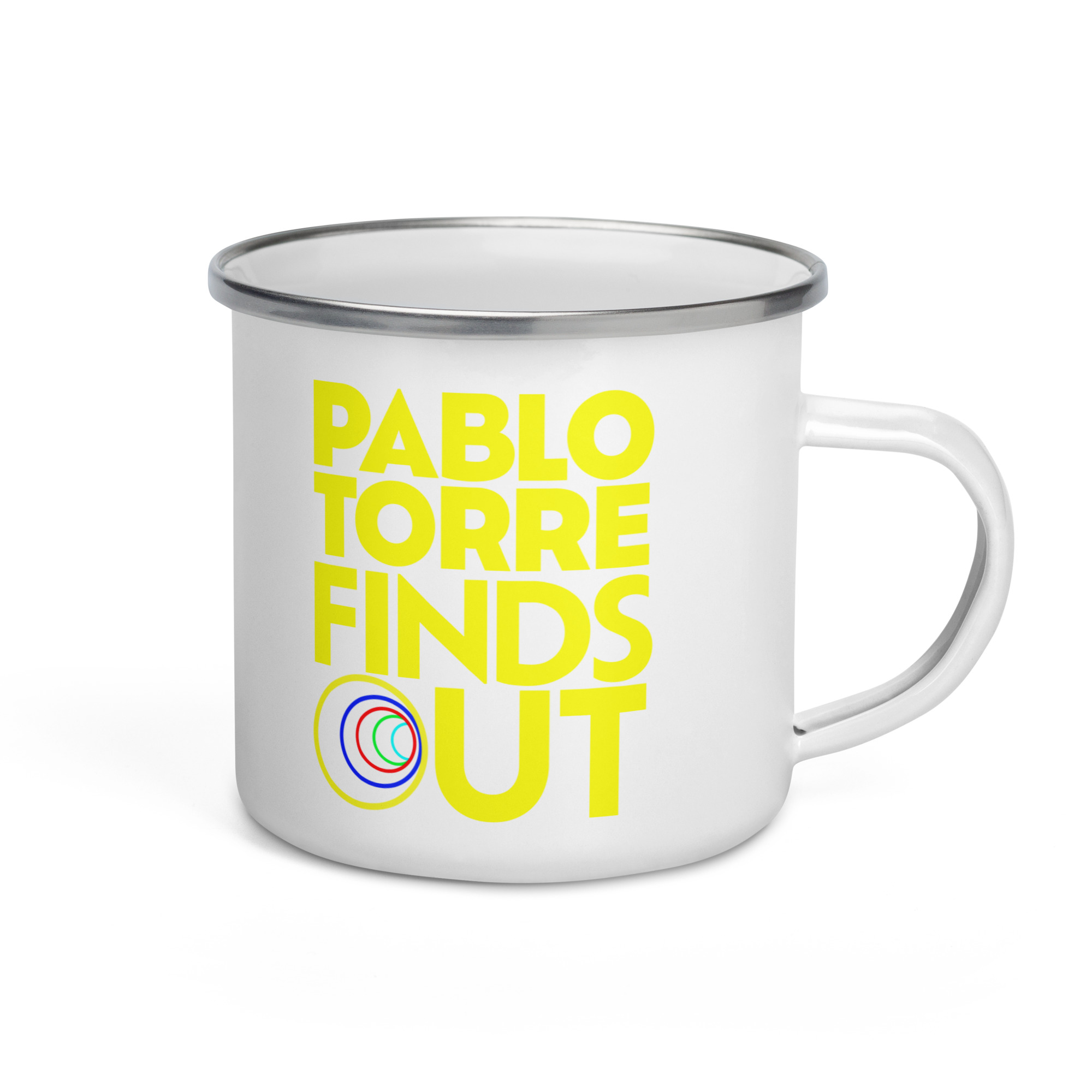 Pablo Torre Logo Enamel Mug - Image 2