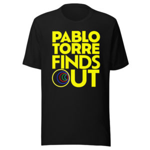 Pablo Torre Logo Stack Unisex tee