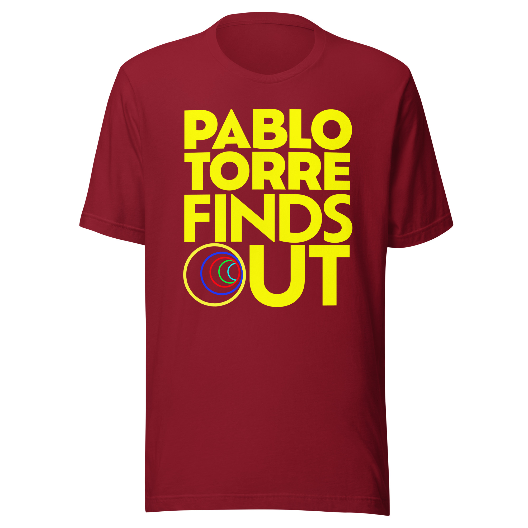 Pablo Torre Logo Stack Unisex tee - Image 2