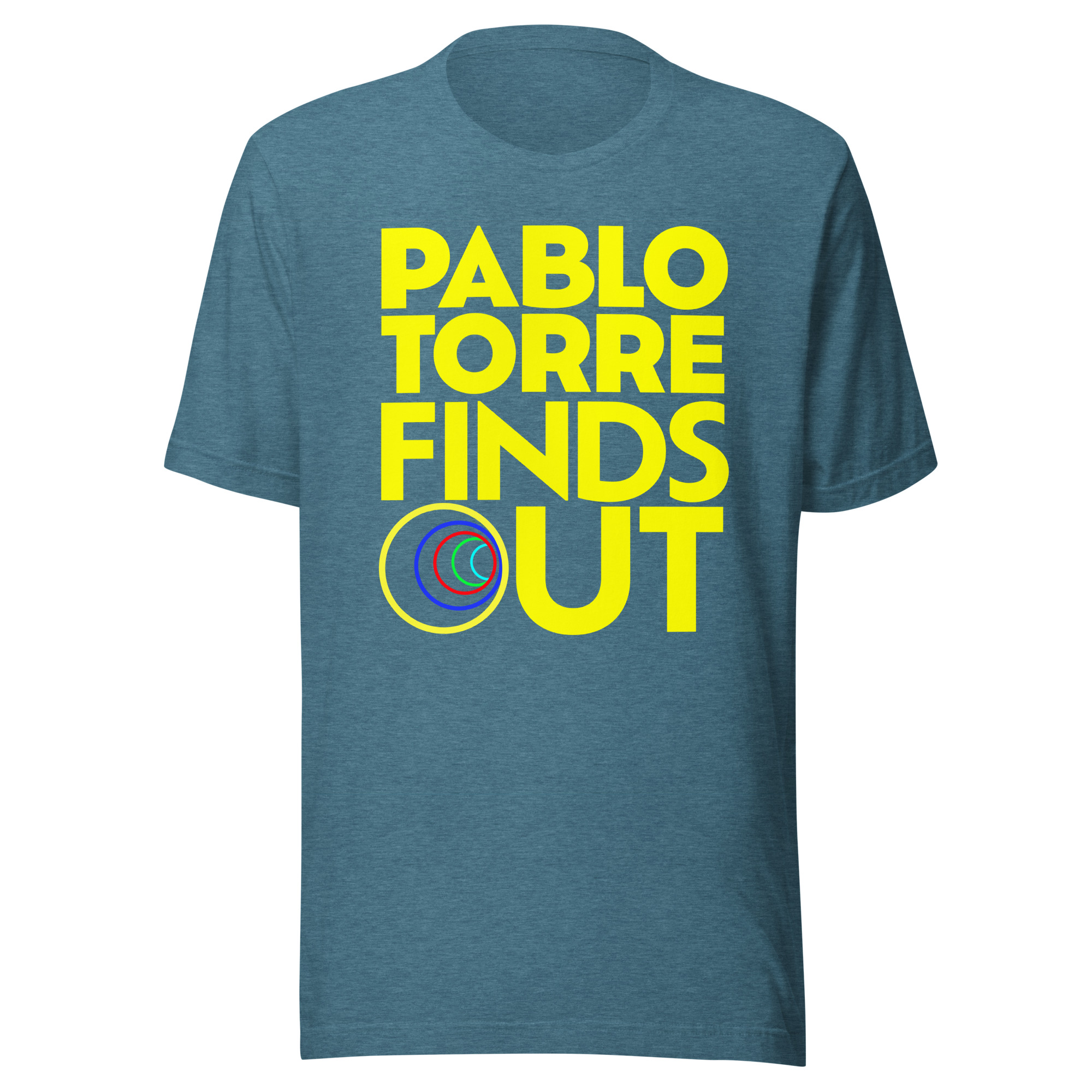 Pablo Torre Logo Stack Unisex tee - Image 6