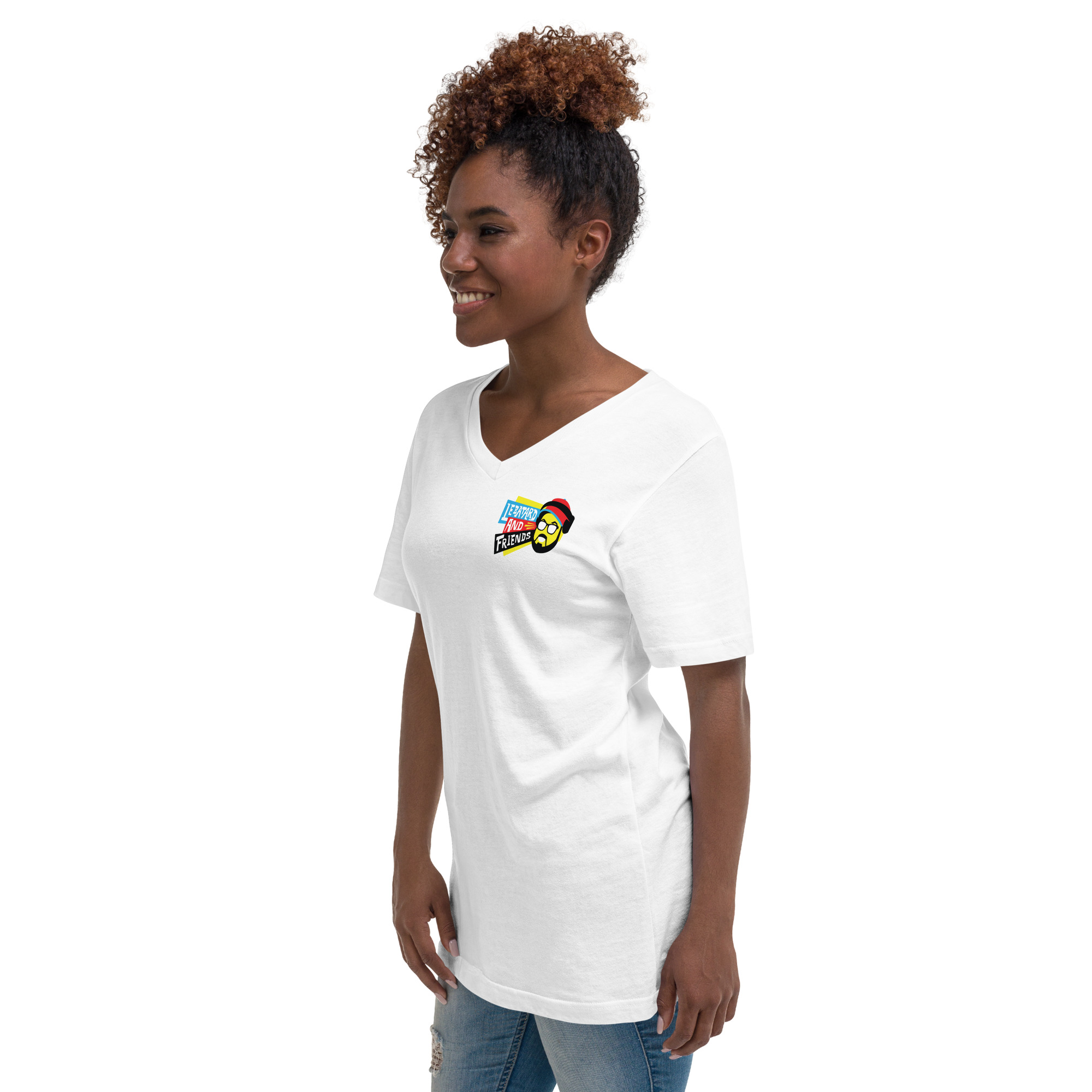 Dan Le Batard And Friends Unisex Short Sleeve V-Neck T-Shirt - Image 5